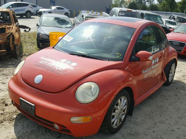 3VWCK31C74M404866 - 2004 VOLKSWAGEN NEW BEETLE 红色 照片 2
