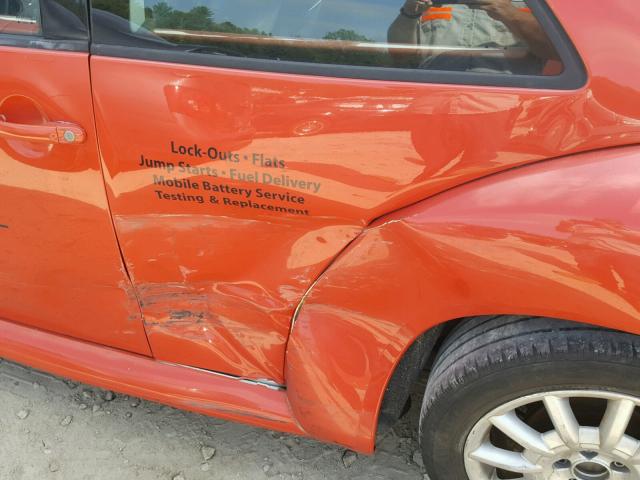 3VWCK31C74M404866 - 2004 VOLKSWAGEN NEW BEETLE 红色 照片 9