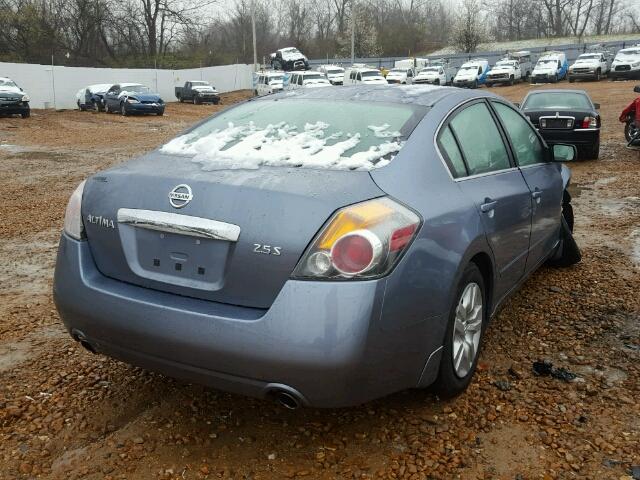 1N4AL2AP4CN403673 - 2012 NISSAN ALTIMA BLUE photo 4