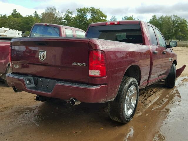 1C6RR7FT1HS617972 - 2017 RAM 1500 ST RED photo 4