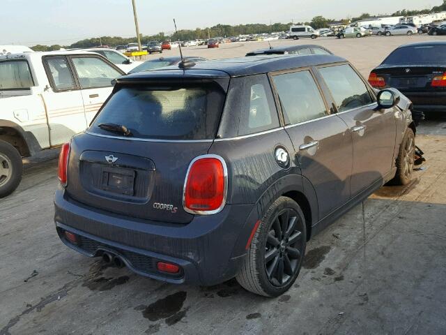 WMWXU3C57G2D29806 - 2016 MINI COOPER S GRAY photo 4