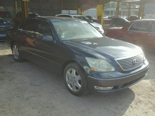 JTHBN36F840130118 - 2004 LEXUS LS GRAY photo 1