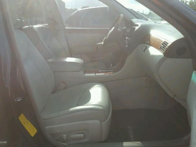 JTHBN36F840130118 - 2004 LEXUS LS GRAY photo 5