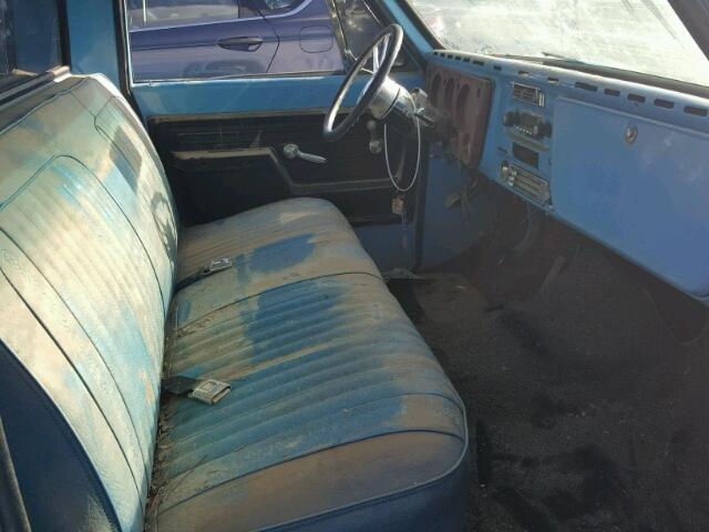 CCS142F301192 - 1972 CHEVROLET PICK UP BLUE photo 5