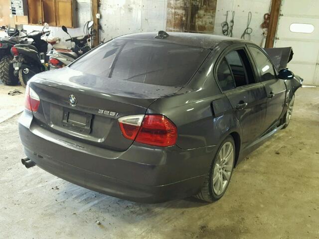 WBAVB13556PT24426 - 2006 BMW 325 I GRAY photo 4