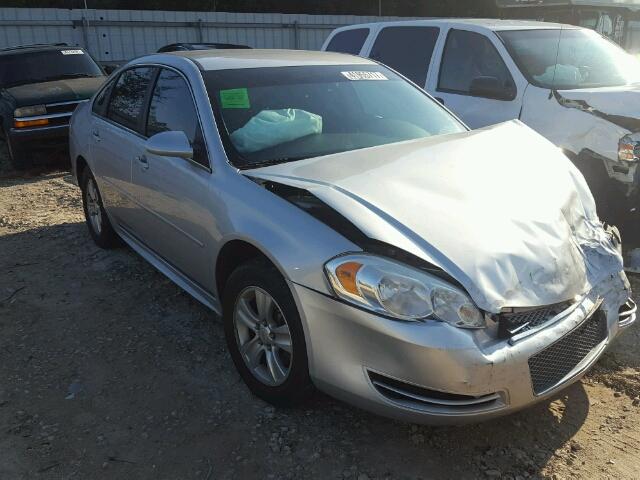 2G1WF5E39D1221012 - 2013 CHEVROLET IMPALA LS SILVER photo 1