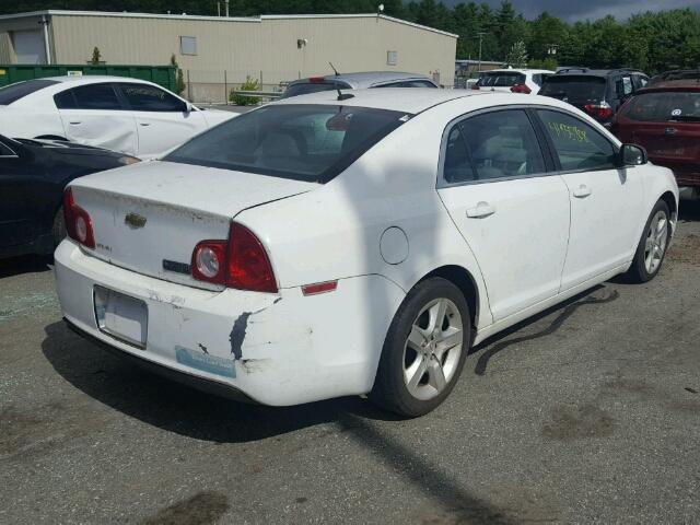 1G1ZA5EN1A4144133 - 2010 CHEVROLET MALIBU LS თეთრი ფოტო 4
