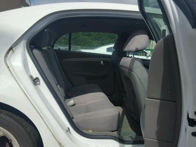 1G1ZA5EN1A4144133 - 2010 CHEVROLET MALIBU LS თეთრი ფოტო 6