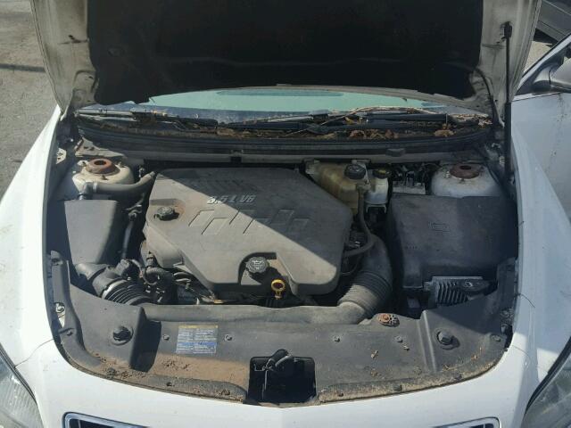 1G1ZA5EN1A4144133 - 2010 CHEVROLET MALIBU LS თეთრი ფოტო 7