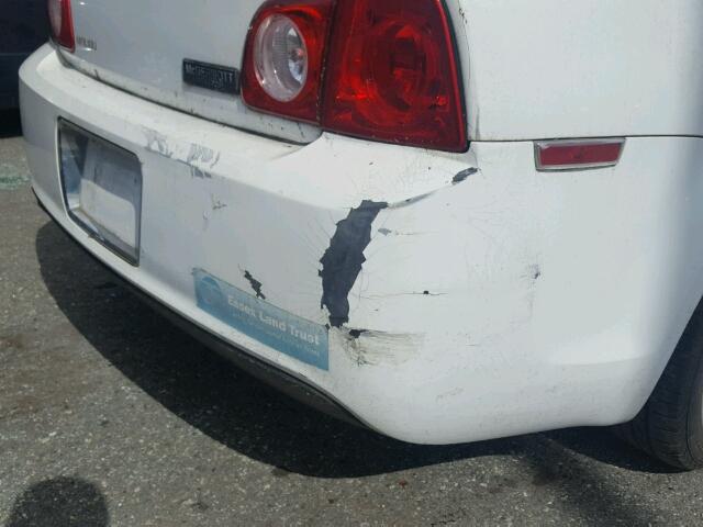 1G1ZA5EN1A4144133 - 2010 CHEVROLET MALIBU LS თეთრი ფოტო 9