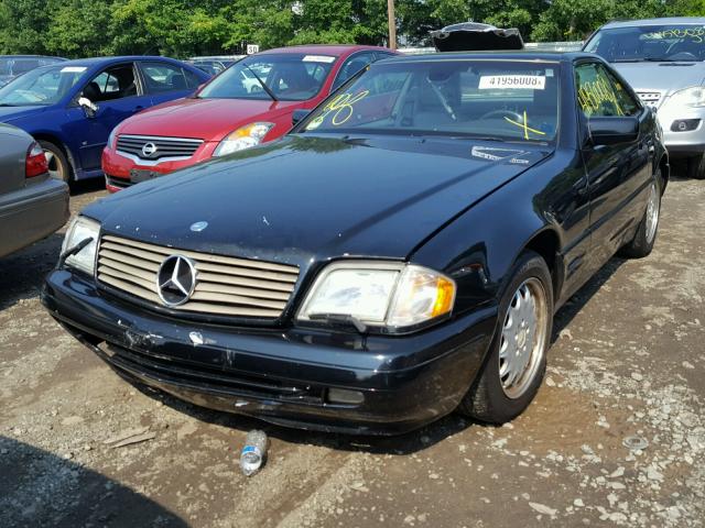 WDBFA67F4WF167020 - 1998 MERCEDES-BENZ SL 500 BLACK photo 2