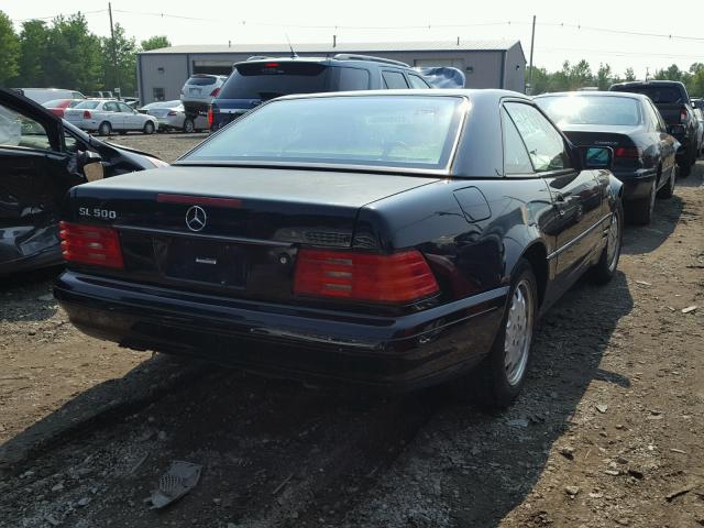 WDBFA67F4WF167020 - 1998 MERCEDES-BENZ SL 500 BLACK photo 4