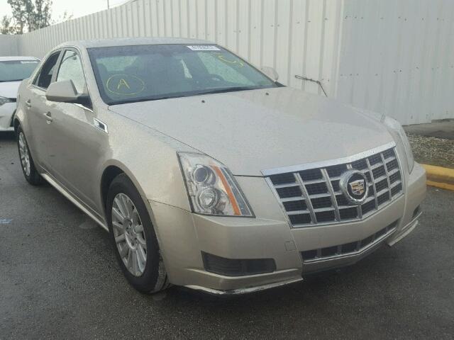 1G6DE5E55D0143412 - 2013 CADILLAC CTS BEIGE photo 1