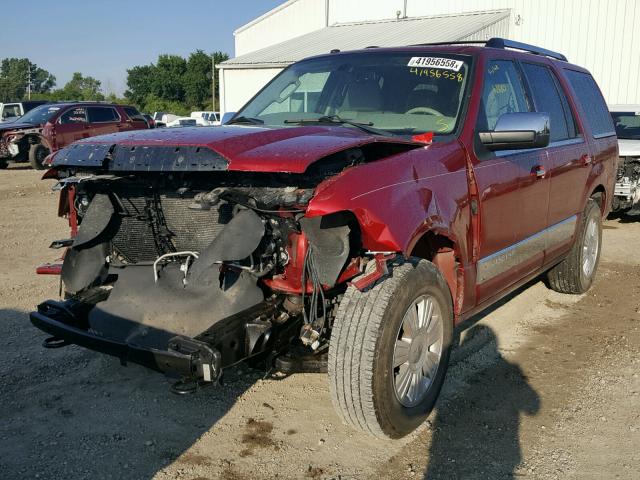 5LMJJ2J54EEL05964 - 2014 LINCOLN NAVIGATOR MAROON photo 2