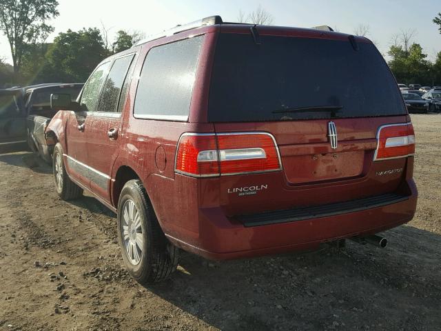 5LMJJ2J54EEL05964 - 2014 LINCOLN NAVIGATOR MAROON photo 3