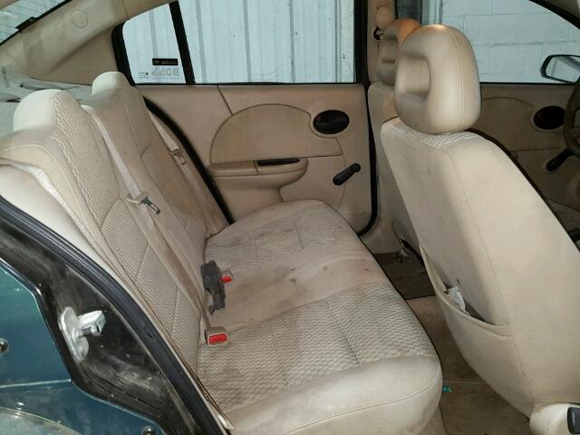 1G8AJ55F56Z103893 - 2006 SATURN ION LEVEL GREEN photo 6