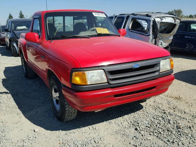 1FTCR10A0PPA67586 - 1993 FORD RANGER RED photo 1