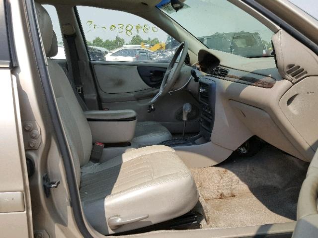 1G1NE52J72M666710 - 2002 CHEVROLET MALIBU LS ოქროსფერი ფოტო 5