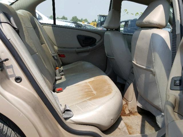 1G1NE52J72M666710 - 2002 CHEVROLET MALIBU LS ოქროსფერი ფოტო 6