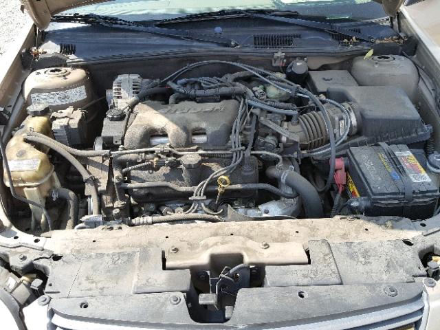 1G1NE52J72M666710 - 2002 CHEVROLET MALIBU LS ოქროსფერი ფოტო 7