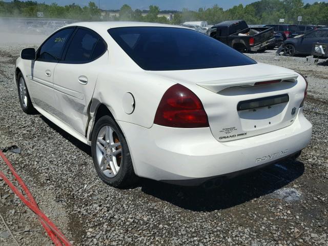 2G2WR554961301246 - 2006 PONTIAC GRAND PRIX WHITE photo 3