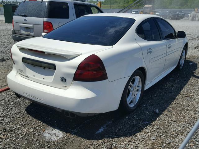 2G2WR554961301246 - 2006 PONTIAC GRAND PRIX WHITE photo 4
