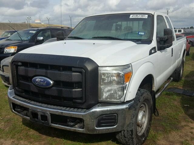 1FT7X2B64CEA08259 - 2012 FORD F250 WHITE photo 2