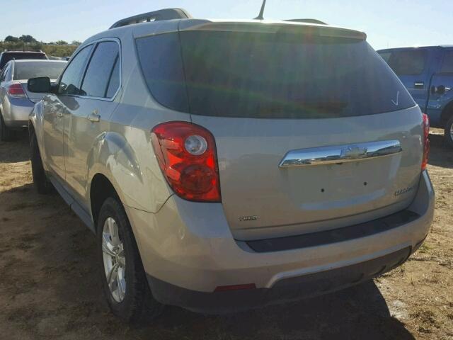 2GNFLNEK5C6309832 - 2012 CHEVROLET EQUINOX LT GOLD photo 3