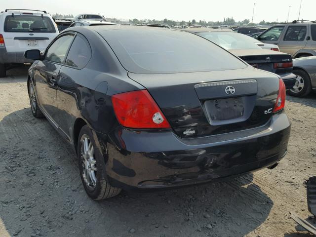 JTKDE177350010470 - 2005 TOYOTA SCION TC 黑色 照片 3
