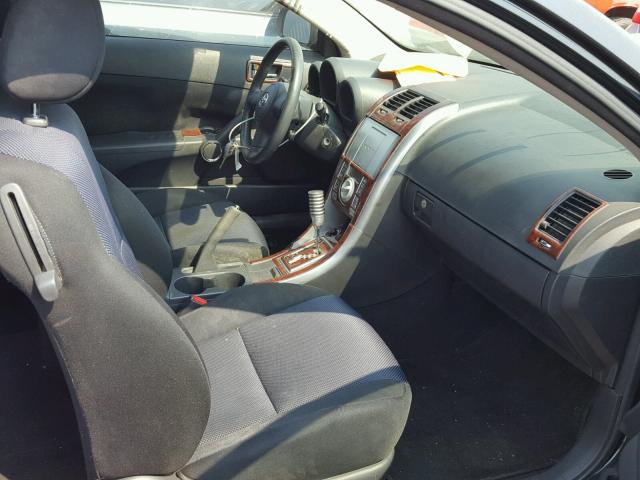 JTKDE177350010470 - 2005 TOYOTA SCION TC 黑色 照片 5