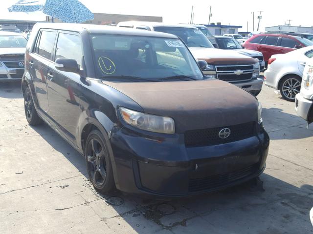 JTLKE50E581027773 - 2008 TOYOTA SCION BLACK photo 1