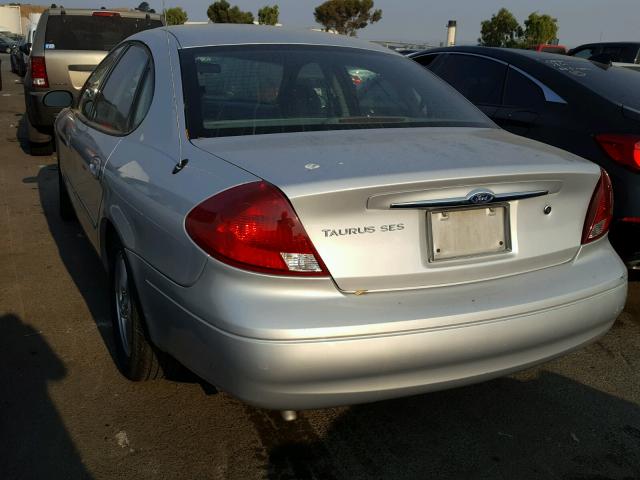 1FAFP55293G168105 - 2003 FORD TAURUS SES SILVER photo 3