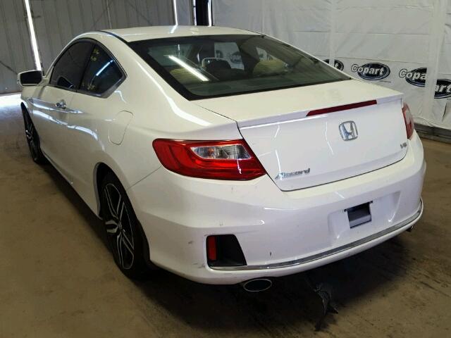 1HGCT2B87EA007727 - 2014 HONDA ACCORD EXL WHITE photo 3