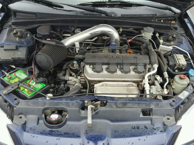 JHMES26795S000749 - 2005 HONDA CIVIC EX Niebieski zdjęcie 7
