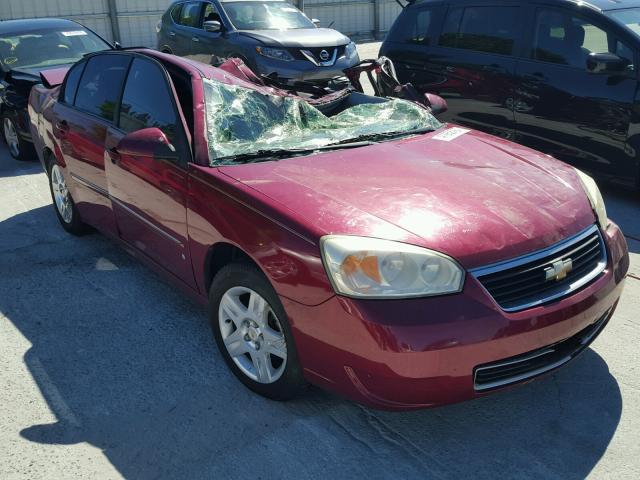 1G1ZT51886F247653 - 2006 CHEVROLET MALIBU LT RED photo 1