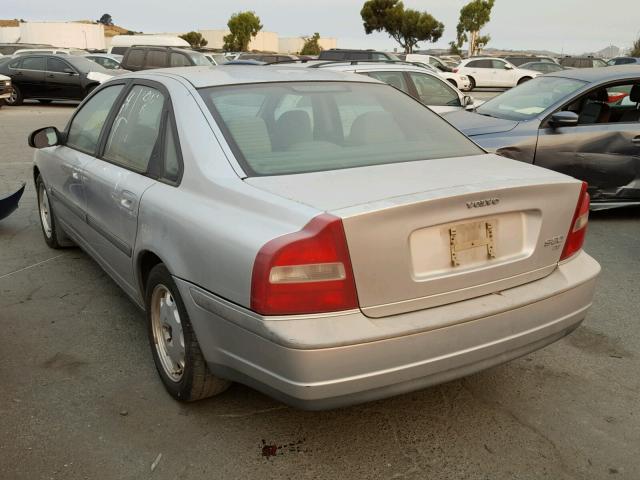 YV1TS94D511204114 - 2001 VOLVO S80 SILVER photo 3