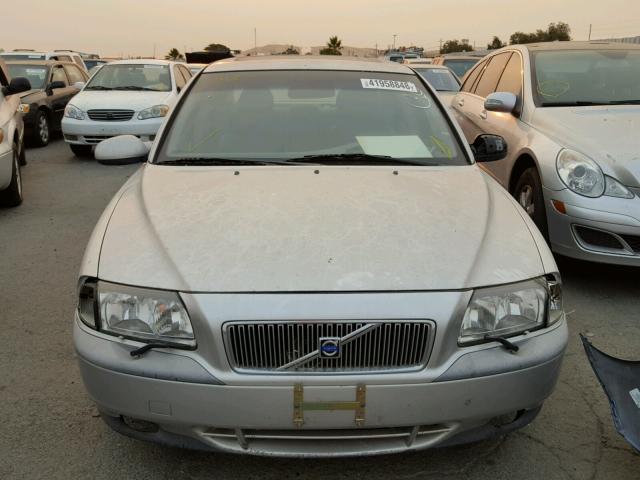 YV1TS94D511204114 - 2001 VOLVO S80 SILVER photo 9