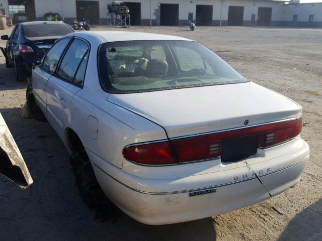 2G4WY55J211119686 - 2001 BUICK CENTURY LI WHITE photo 3