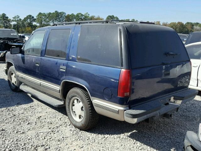 1GNEC13R5WR135189 - 1998 CHEVROLET TAHOE C150 BLUE photo 3