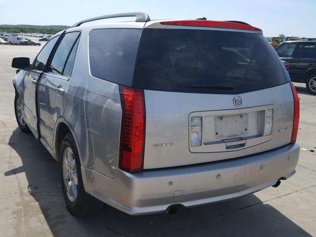 1GYEE637580182707 - 2008 CADILLAC SRX SILVER photo 3