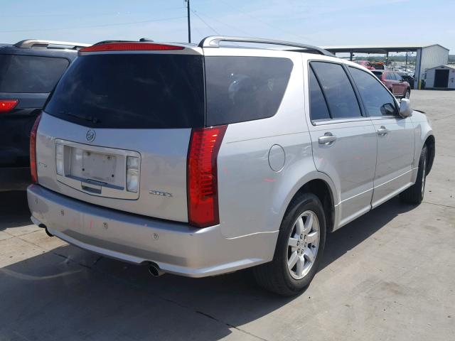 1GYEE637580182707 - 2008 CADILLAC SRX SILVER photo 4