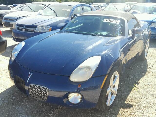 1G2MB35B19Y101459 - 2009 PONTIAC SOLSTICE BLUE photo 2