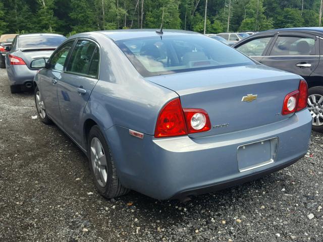 1G1ZG57B584186798 - 2008 CHEVROLET MALIBU LS ლურჯი ფოტო 3