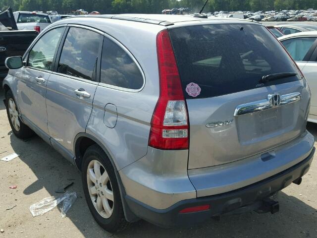 5J6RE48788L016551 - 2008 HONDA CR-V EXL SILVER photo 3