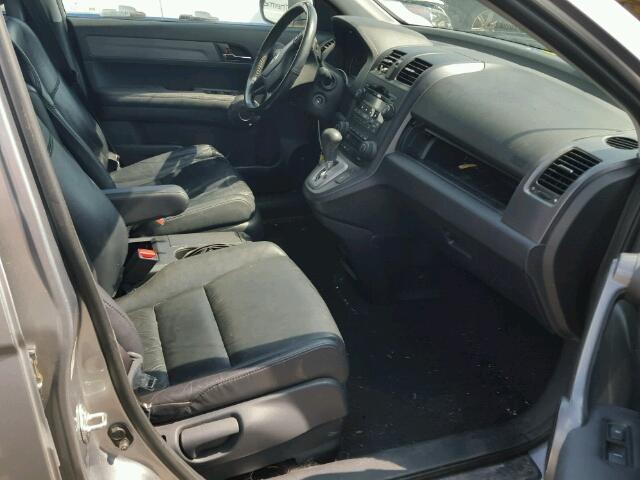 5J6RE48788L016551 - 2008 HONDA CR-V EXL SILVER photo 5