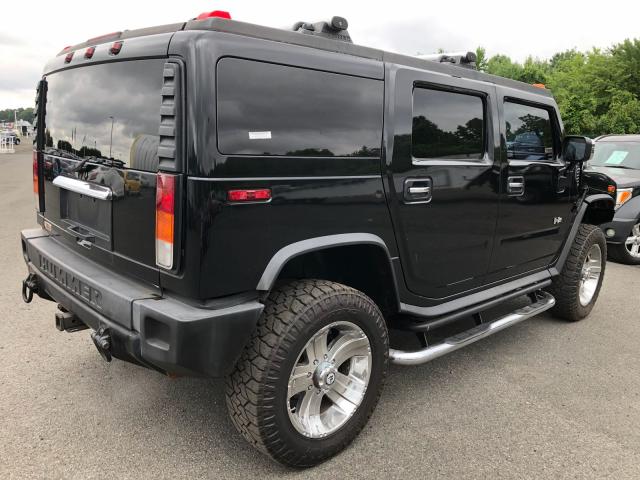 5GRGN23U93H134259 - 2003 HUMMER H2 BLACK photo 4