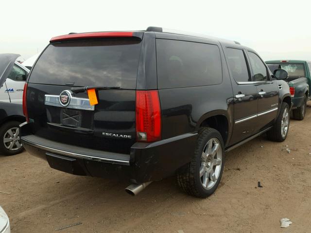 1GYS4JEF3BR163556 - 2011 CADILLAC ESCALADE E BLACK photo 4