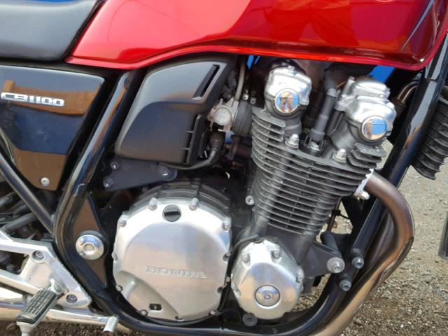 JH2SC6518DK001001 - 2013 HONDA CB1100 RED photo 7