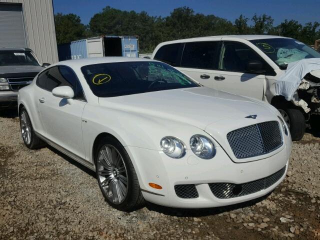 SCBCP73W09C060358 - 2009 BENTLEY CONTINENTA WHITE photo 1