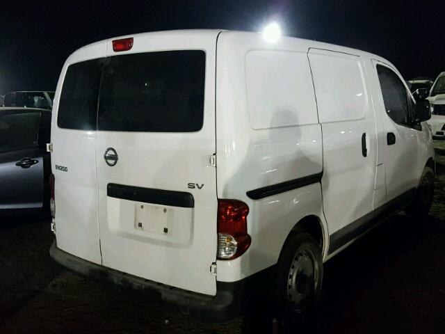 3N6CM0KN9DK693978 - 2013 NISSAN NV200 2.5S WHITE photo 4